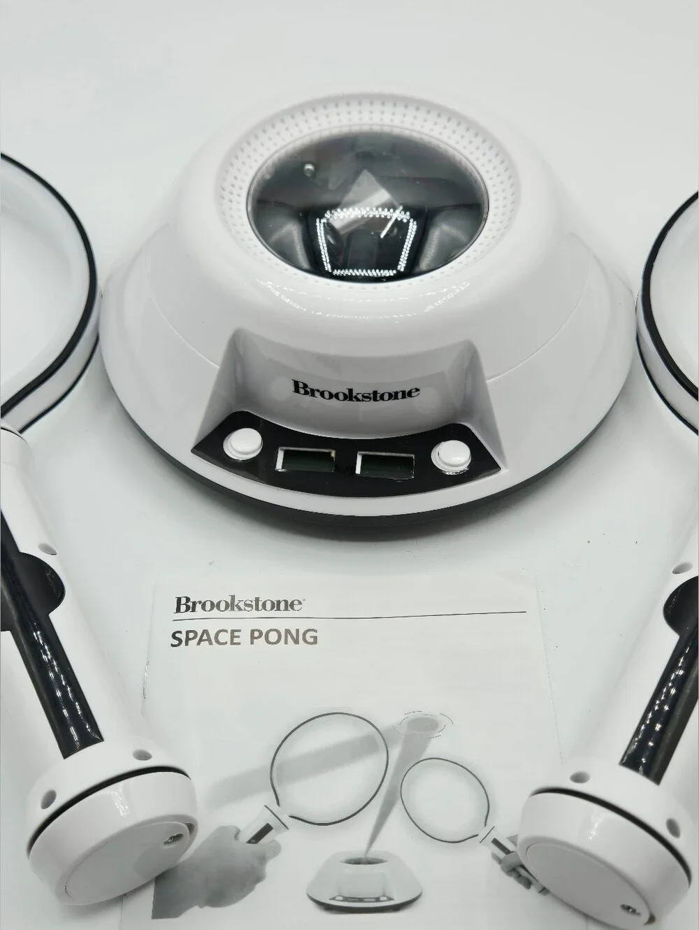 Brookstone Space Pong Virtual Game